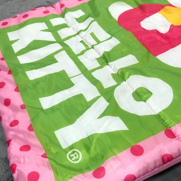 2013 HELLO KITTY Child Sleeping Bag 54" x 27" SANRIO Whimsical Cat Character - Picture 6 of 16